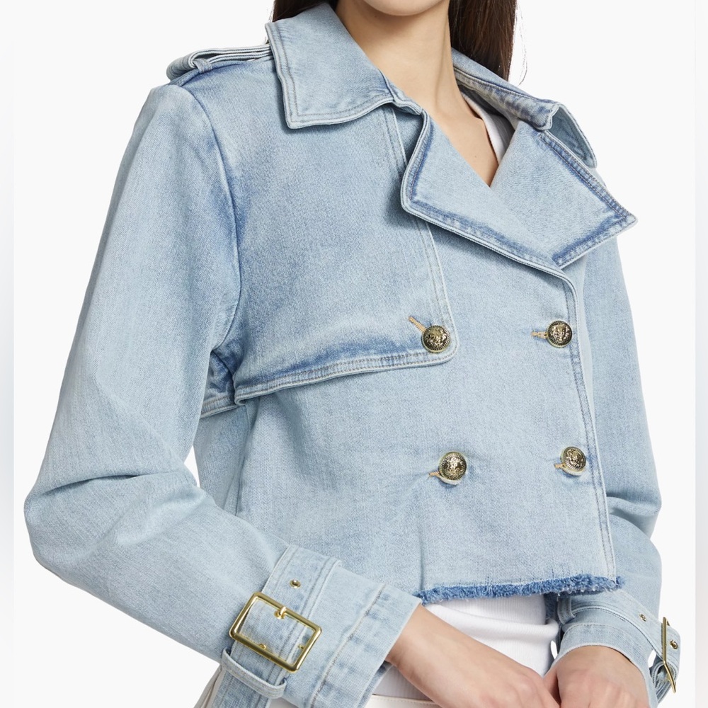 Generation Love Camila Denim Trench - Picture 4 of 6